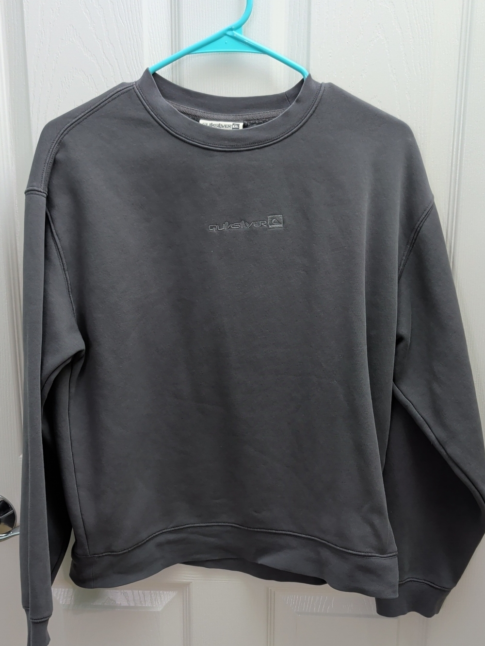 Quiksilver Men's Crewneck Sweatshirt - Charcoal